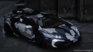 GTA 5 Lamborghini Vehicle Mod: Huracan Mansory DTM (Image #9)