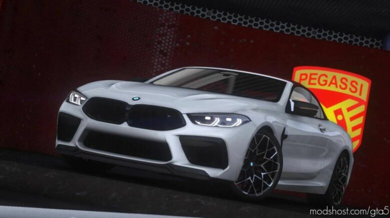 GTA 5 BMW Vehicle Mod: 2021 BMW M8 F91 Competition Convertible V2.0 (Featured)