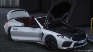 GTA 5 BMW Vehicle Mod: 2021 BMW M8 F91 Competition Convertible V2.0 (Image #2)