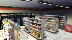 Sims 4 House Mod: 7-Eleven GAS Station (Image #8)