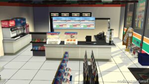 Sims 4 House Mod: 7-Eleven GAS Station (Image #9)