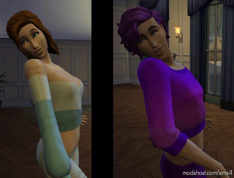 Sims 4 Mod: Sexy Pose Determined By Clothing Preference Instead Of Gender (Featured)