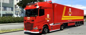 ETS2 DAF Skin Mod: XG+ Royal Mail XG Parcelforce (Image #2)