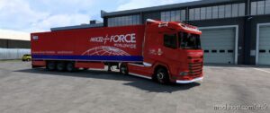 ETS2 DAF Skin Mod: XG+ Royal Mail XG Parcelforce (Image #3)