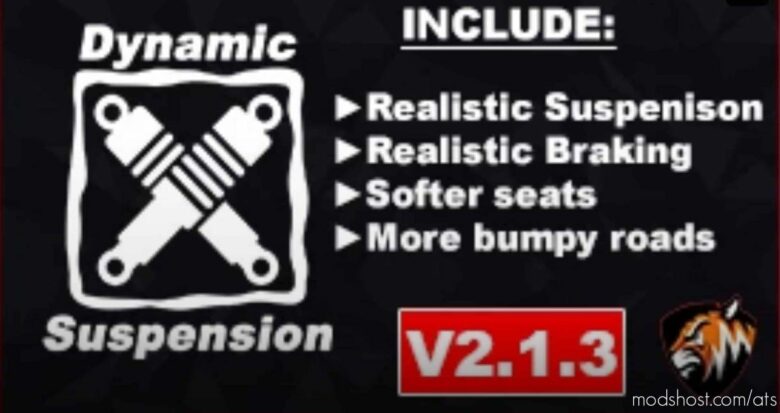 ATS Part Mod: Dynamic Suspension V2.1.3 (Featured)