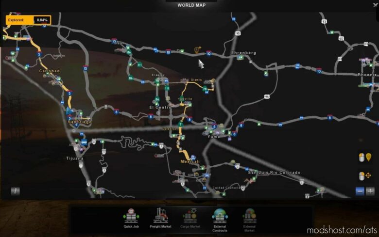 ATS Map Mod: Pazzmod V1.4.03 1.41 (Featured)