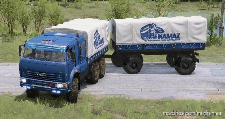 MudRunner MAZ Mod: Kamaz “Batyr” Truck V31.08.21 (Featured)