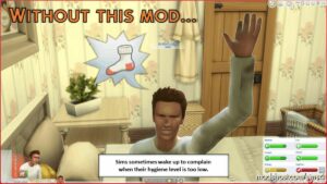 Sims 4 Mod: MY Body Odor NO More Wakes ME (Image #2)