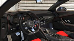 GTA 5 Audi Vehicle Mod: 2020 Audi R8 Spyder (Image #3)