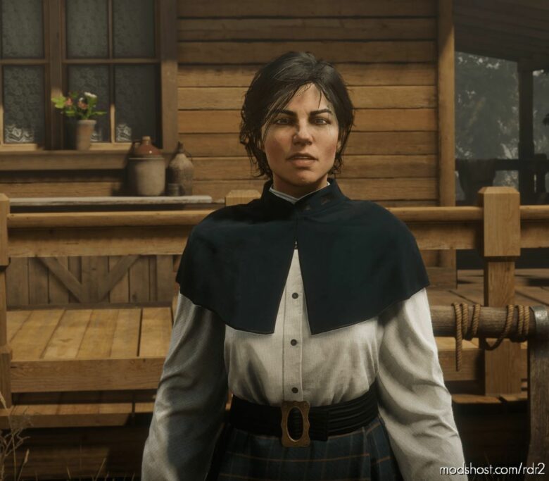 RDR2 Player Mod: Abigail Marston Hairstyle Options (Featured)