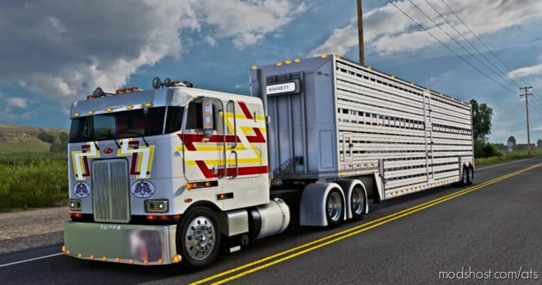 ATS Skin Mod: The Barrett Legend Livestock Ownable 1.41 (Featured)