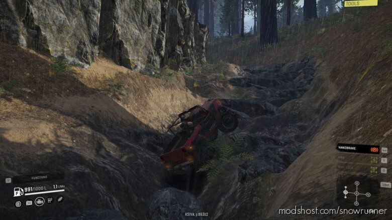 SnowRunner Map Mod: Sequoia National Park V4.20 (Featured)