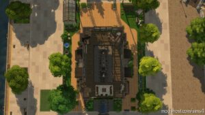 Sims 4 House Mod: OLD Factory (Community Garden) – NO CC (Image #6)