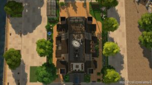 Sims 4 House Mod: OLD Factory (Community Garden) – NO CC (Image #7)