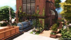 Sims 4 House Mod: OLD Factory (Community Garden) – NO CC (Image #19)