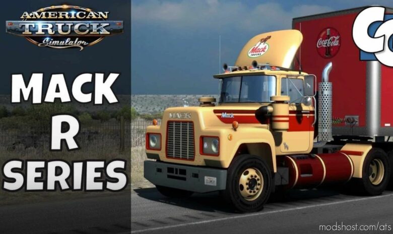 ATS Mack Mod: R Series Truck V1.9 By Harven 1.41.X (Featured)