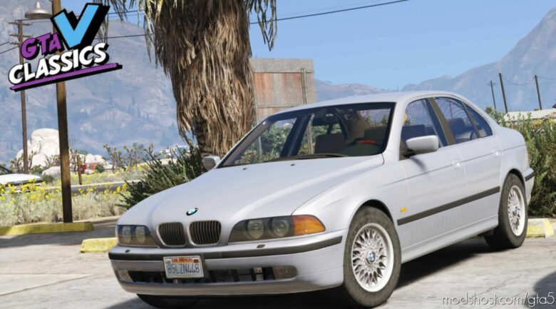 GTA 5 BMW Vehicle Mod: 1997-2001 BMW 5 Series 535 I / 530 D E39 Us-Spec V1.6 (Featured)