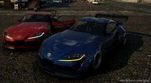 GTA 5 Toyota Vehicle Mod: 2020 Toyota Supra ( MK-V ) Drift Machine V1.2 (Image #8)