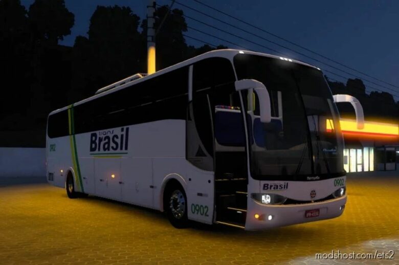 ETS2 Bus Mod: Marcopolo Paradiso 1200 G6 4X2 1.41 (Featured)