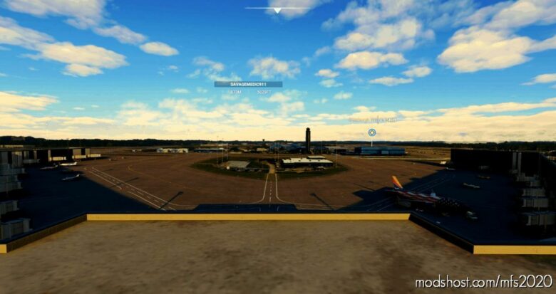 MSFS 2020 United States Airport Mod: Pittsburgh International ( Kpit ) Terminal & Tarmac Lighting Scenery Pack 03 V1.1 (Featured)