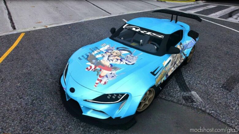 GTA 5 Toyota Vehicle Mod: 2020 Toyota Supra A90 V2.5 (Featured)