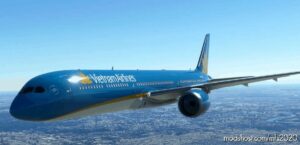 MSFS 2020 Vietnam Livery Mod: 787-10 Vietnam Airlines (VN-A873) (Featured)