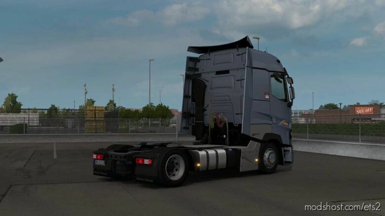 ETS2 Renault Part Mod: LOW Deck Chassis Addon For SCS Renault Range T & T EVO V1.7 (Featured)