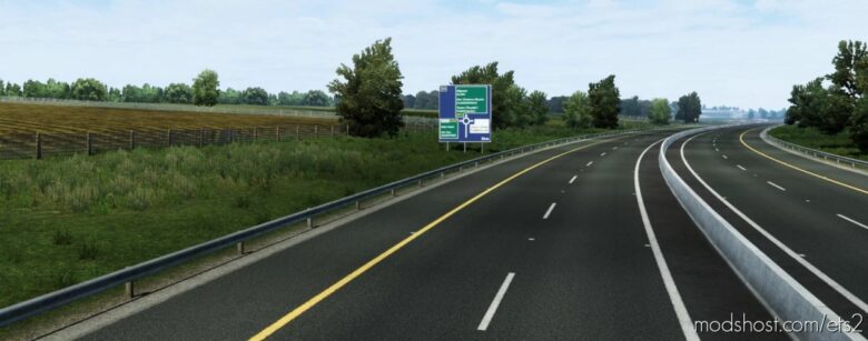 ETS2 ProMods Mod: Addon: Ireland Map V0.1.1 – Tuam And Area 1.41 (Featured)