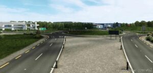 ETS2 ProMods Mod: Addon: Ireland Map V0.1.1 – Tuam And Area 1.41 (Image #4)