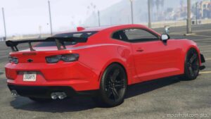 GTA 5 Chevrolet Vehicle Mod: 2021 / 22 Chevrolet Camaro Zl1-1Le Edition V1.01 (Image #6)