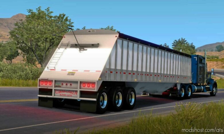 ATS Mod: Cornhusker Ultra-Lite Hopper Trailer V1.2 1.41.X (Featured)