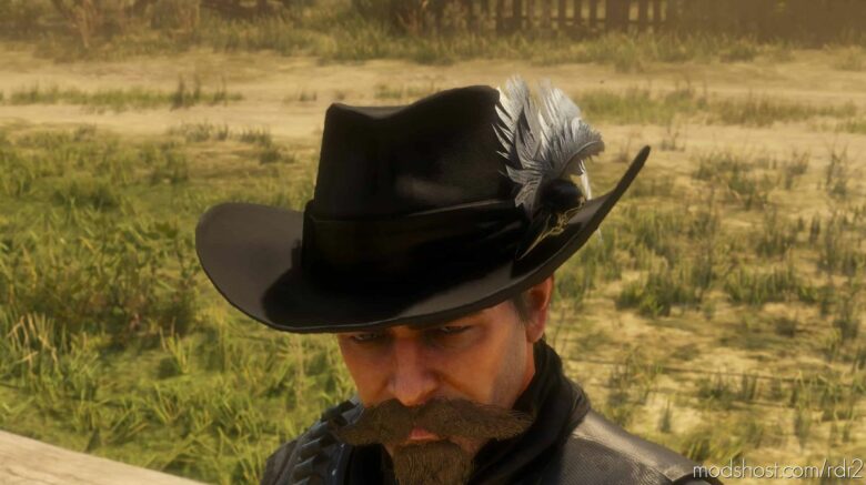 RDR2 Player Mod: Black Exotic HAT (Featured)