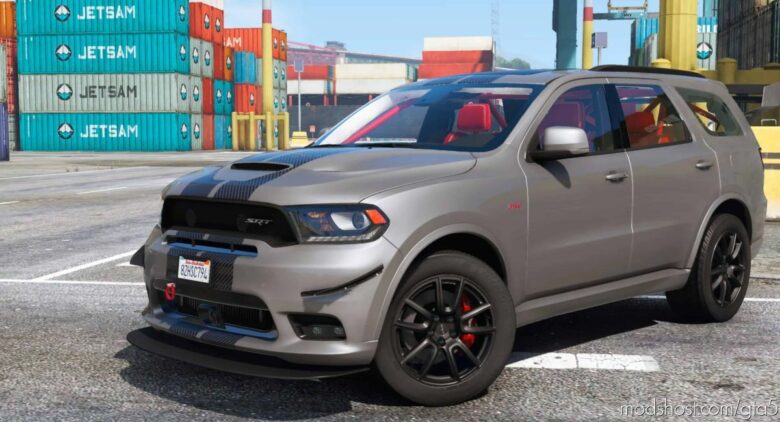 GTA 5 Dodge Vehicle Mod: 2018 Dodge Durango SRT (Featured)