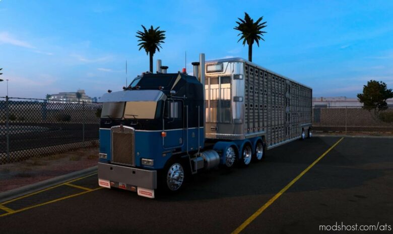 ATS Kenworth Mod: Custom Blue Skin Kenworth K100E (Featured)