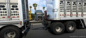 ATS Mod: SCS Livestock Double And Triple Trailers Addon V1.1 1.41.X (Image #2)