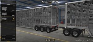 ATS Mod: SCS Livestock Double And Triple Trailers Addon V1.1 1.41.X (Image #7)