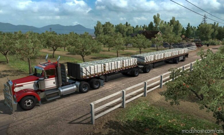 ATS Mod: Ownable Expanded Trailer Combinations 1.41 (Featured)