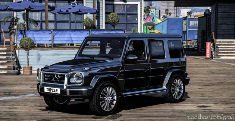 GTA 5 Mercedes-Benz Vehicle Mod: Mercedes Benz G-Class G550 100.0 (Featured)