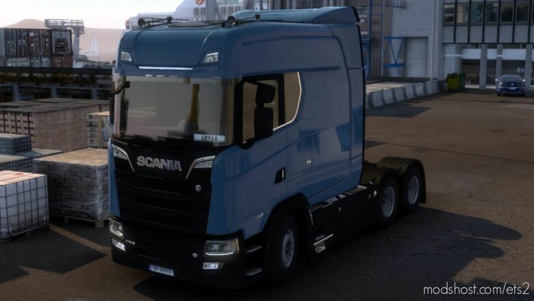 ETS2 Scania Part Mod: Add-On Next Generation Scania S Longline V1.1 1.41.X (Featured)