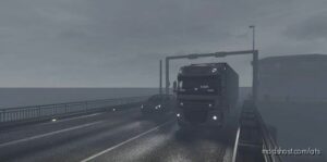 ATS Rain Weather Mod: Increased Rain Intensity 1.41.X (Featured)