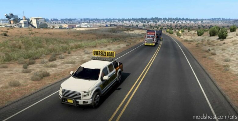 ATS Ford Traffic Mod: F150 AS Escort Vehicles 1.41 (Featured)