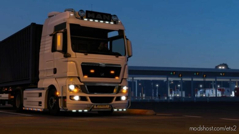 ETS2 MAN Truck Mod: TGX Tuning Mod 1.41.X (Featured)