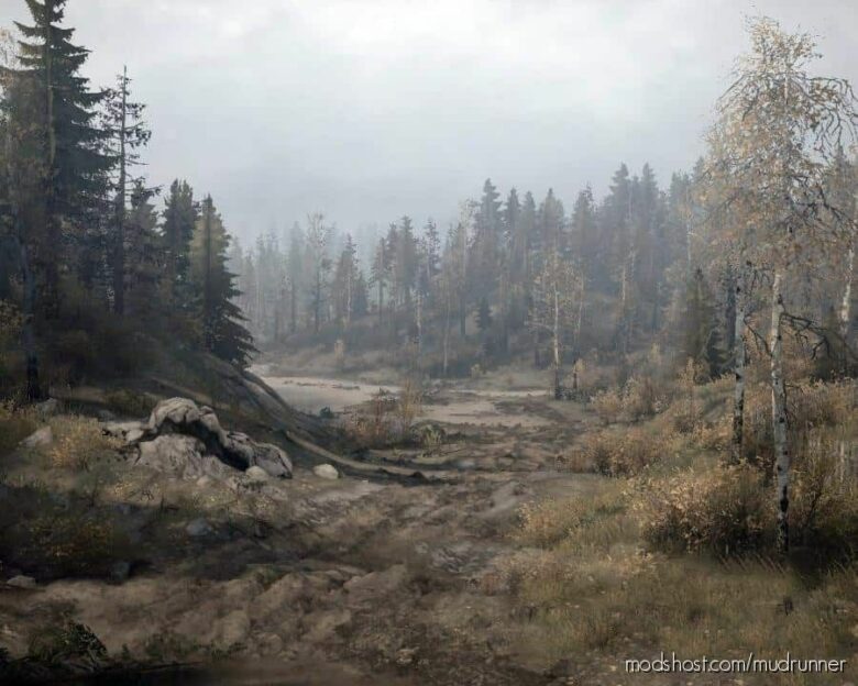 MudRunner Mod: Black Lakes Map (Featured)