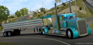 ATS Trailer Mod: Ownable Travis Wave Wedge Enddump 1.41.X (Image #2)