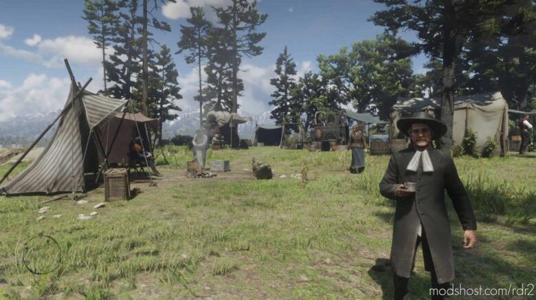 RDR2 Effect Mod: First Person Camp RUN (Featured)