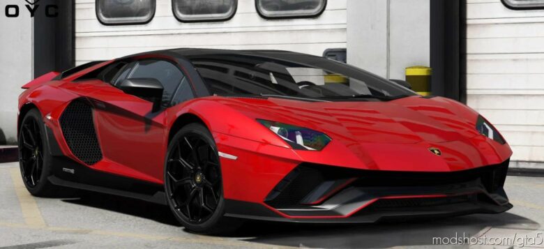 GTA 5 Lamborghini Vehicle Mod: 2022 Lamborghini Aventador LP780-4 Ultimae V6.0 (Featured)