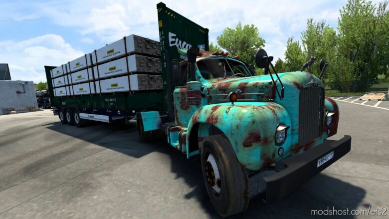 ETS2 Mack Truck Mod: B61 1953 MTG + Addons 1.41.X (Featured)