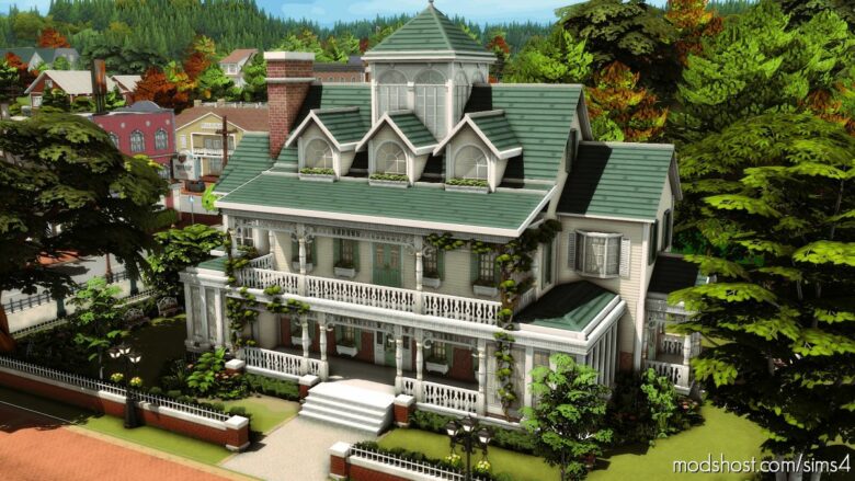 Sims 4 Mod: Familiar House – NO CC (Featured)