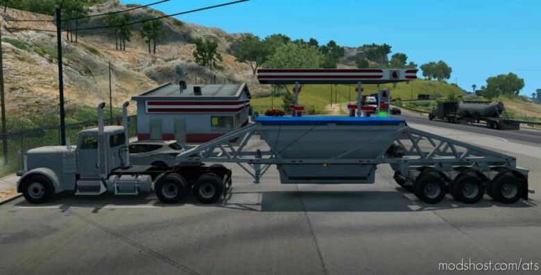 ATS Mod: Ownable Bottom Dump Trailer 1.41.X (Featured)