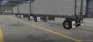 ATS Part Mod: Custom Trailer MUD Flaps V1.1 (Image #3)